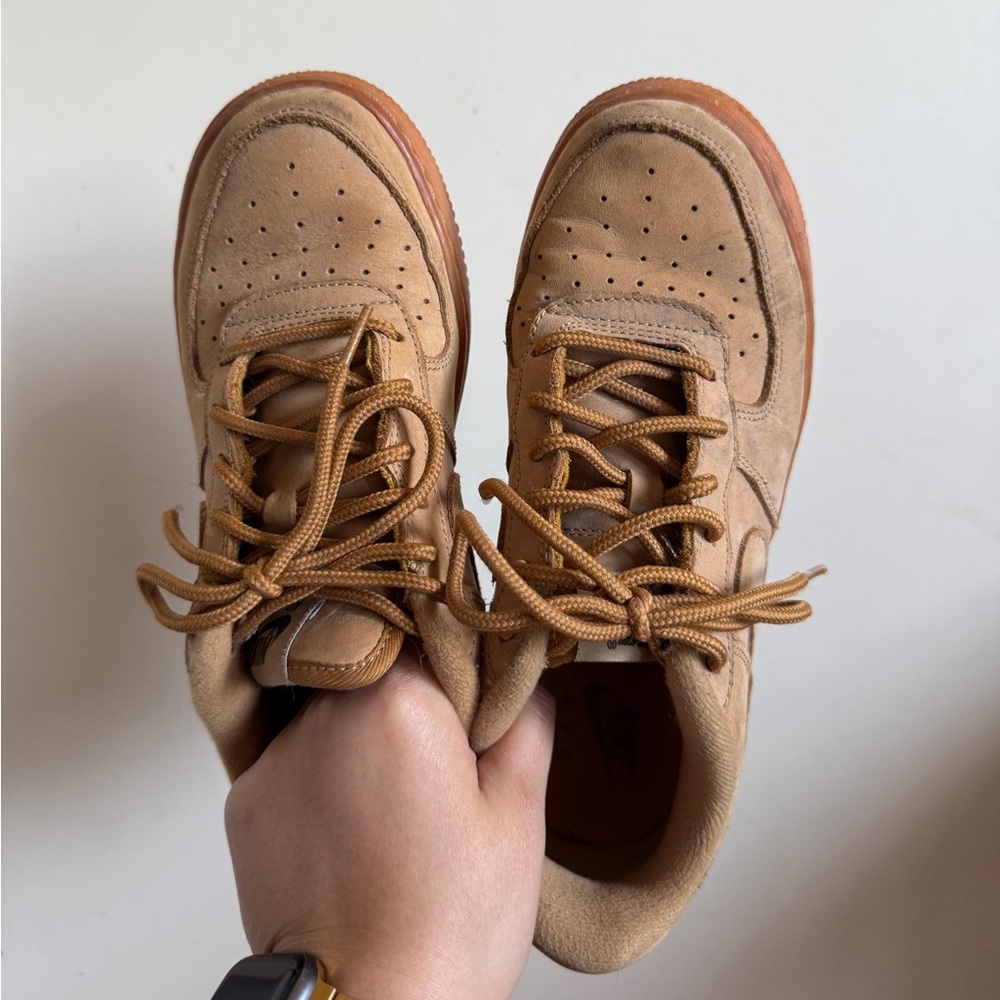 Khaki Air Force 1s